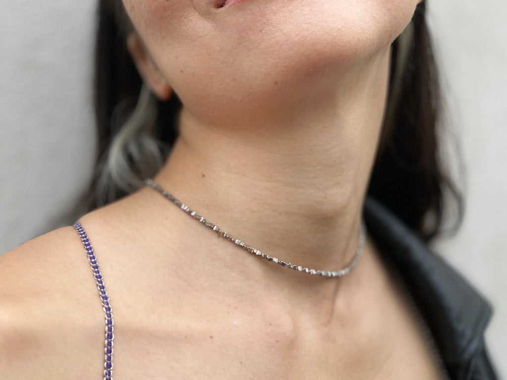 Cool woman needs a choker